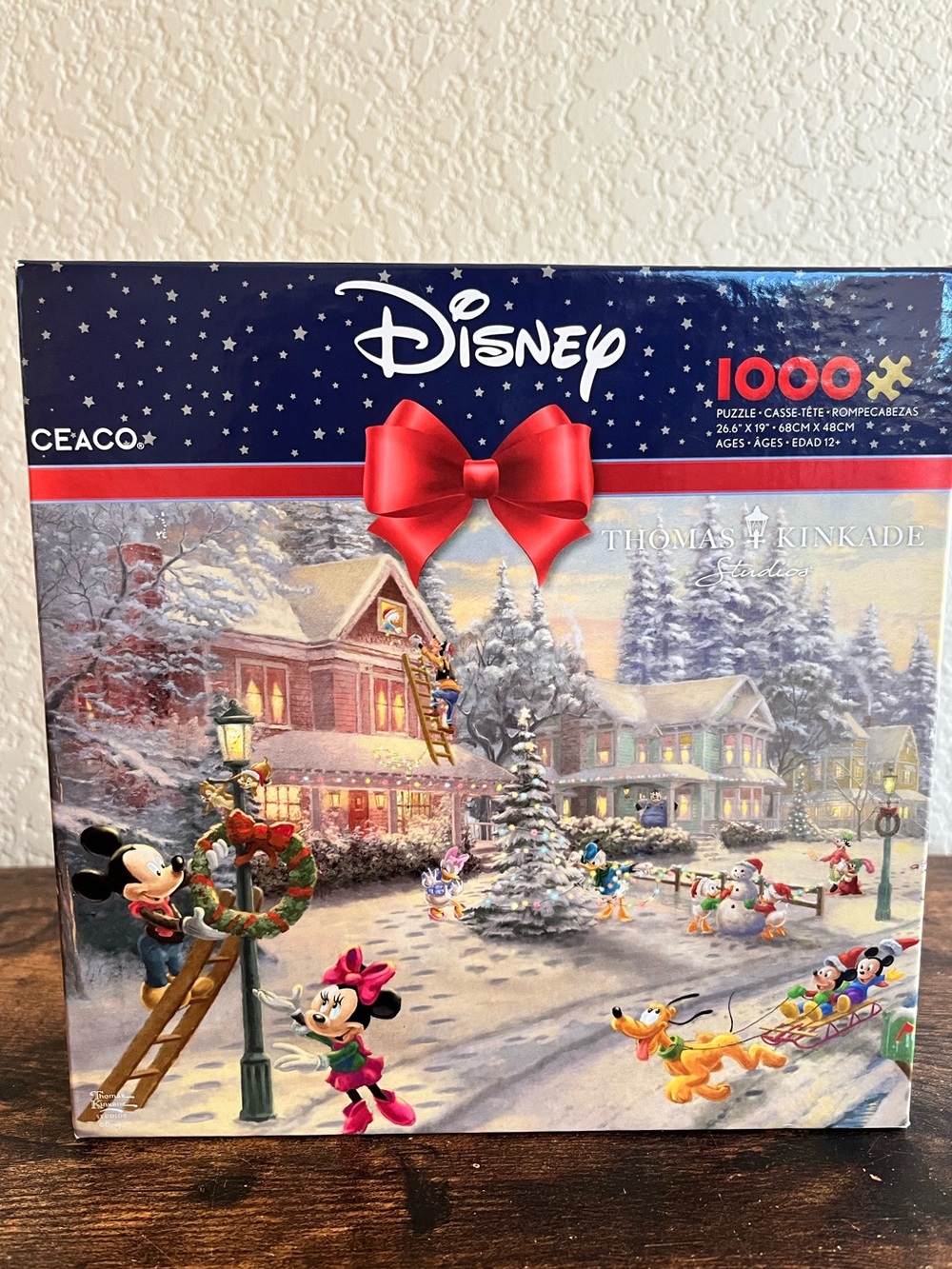 🆕 1000 piece Thomas Kincaid Disney puzzle